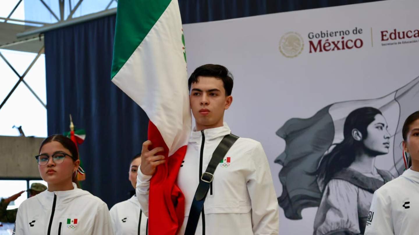 ABANDERAN A SELECCIÓN MEXICANA RUMBO A JUEGOS PANAMERICANOS JUNIOR ASUNCIÓN 2025 
